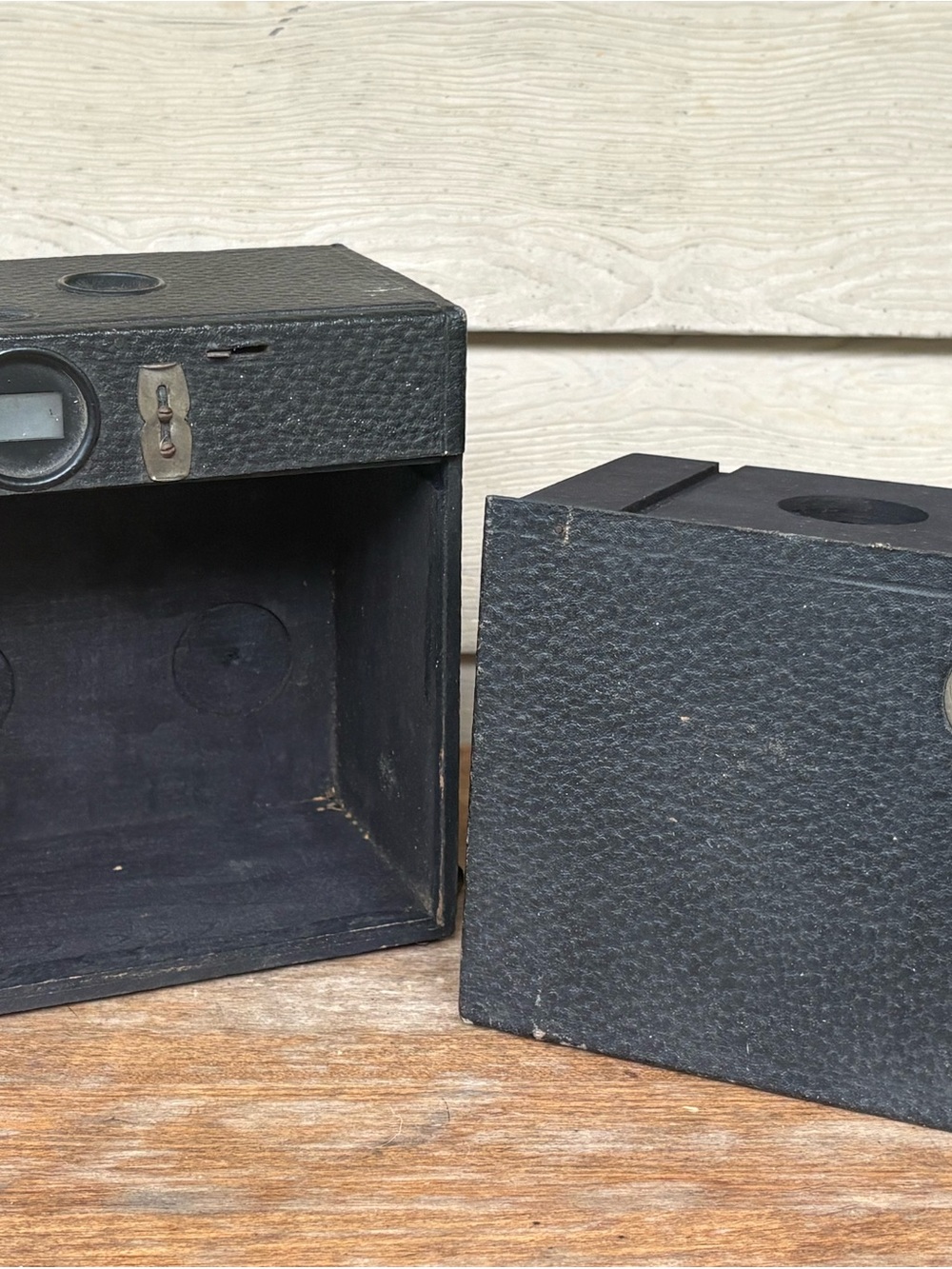 Antique Eastman Kodak Brownie No. 3 Model B camera from the early 20th century.